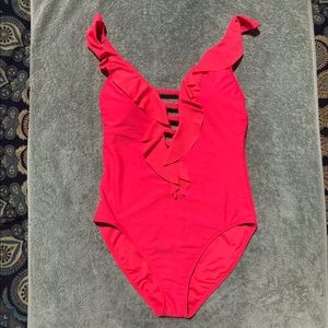 Bright Pink One Piece Swimsuit